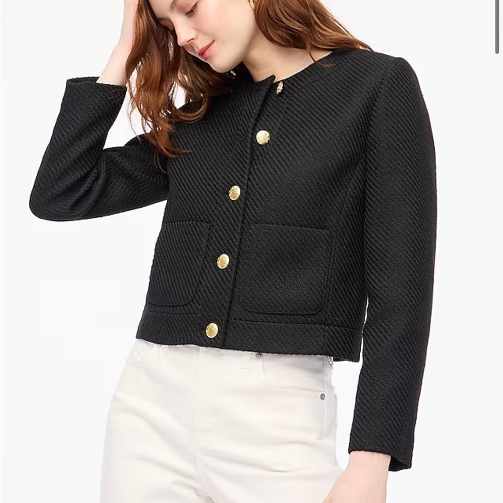 NWT Tweed black lady jacket / blazer